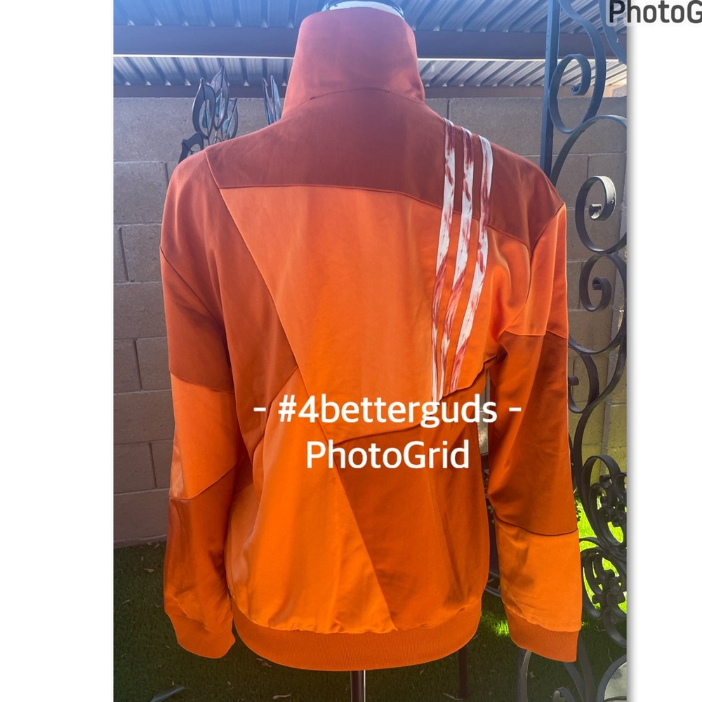 New Adidas Danielle Cathari Collab Track Jacket Firebird Burnt Orange XS Rare - Picture 5 of 16